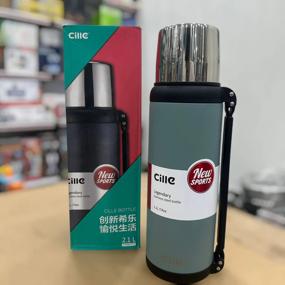 Cille Legendary Stainless Steel Water Bottle