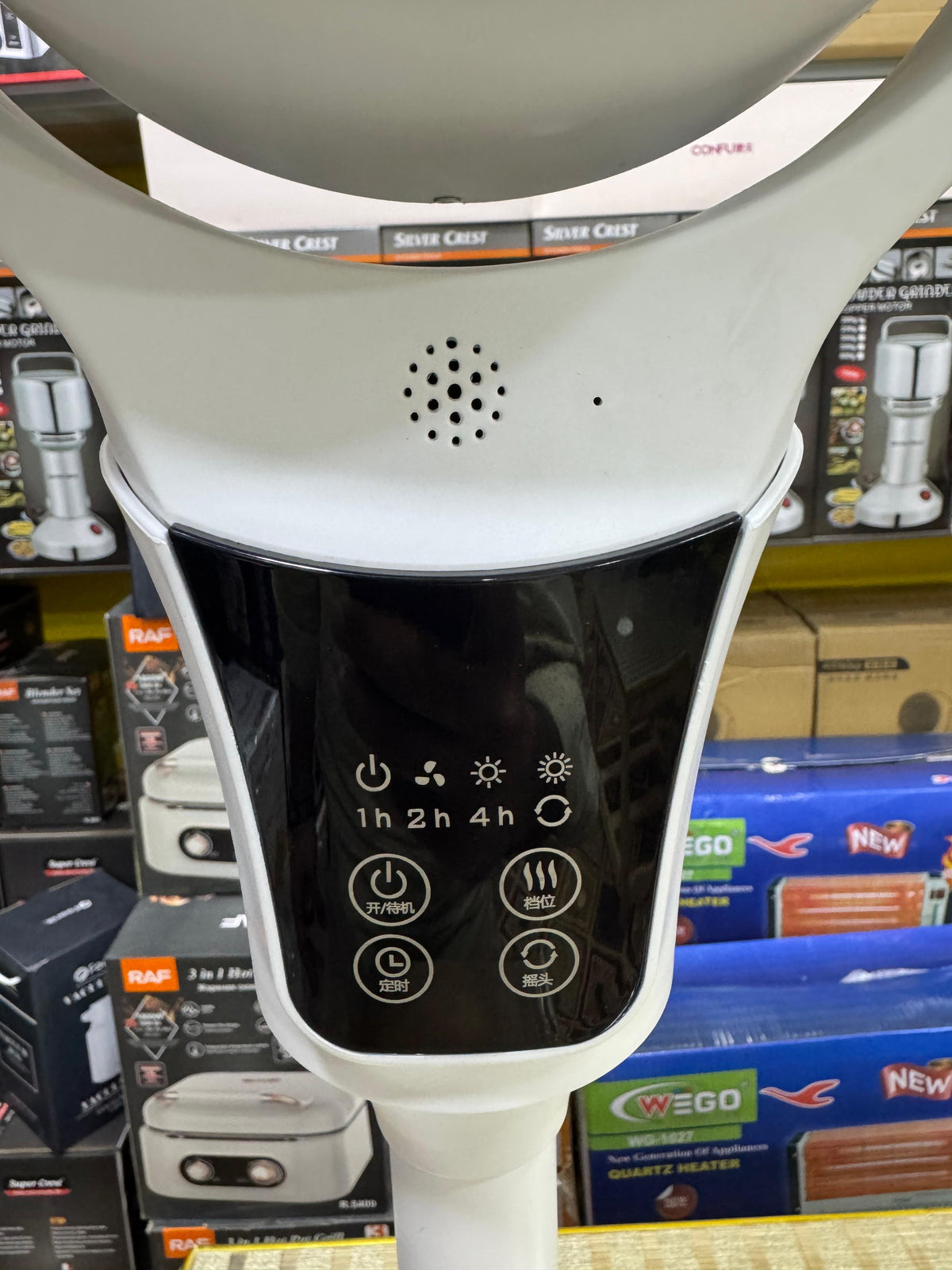 Lot Imported Digital Ceramic Stand Fan Heater