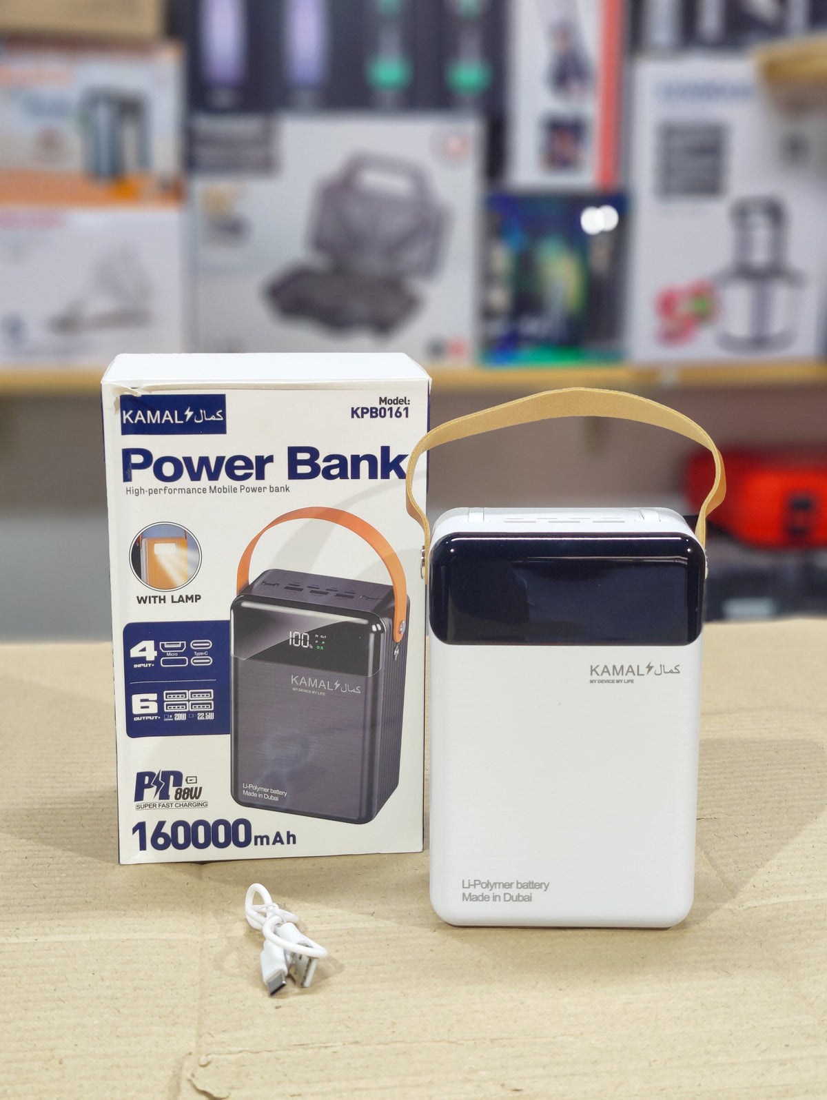 Kamal 160000 mAh Fast Charging Power Bank