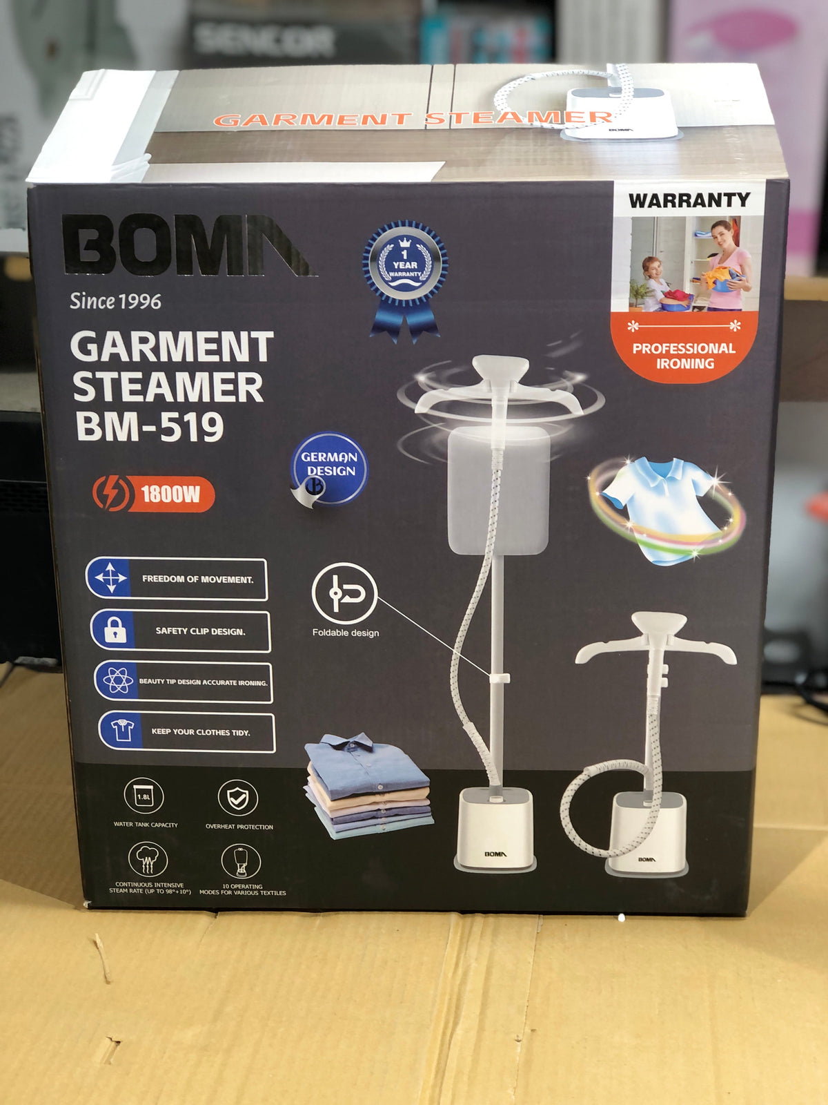Boma Professional Garment Steamer BM-519