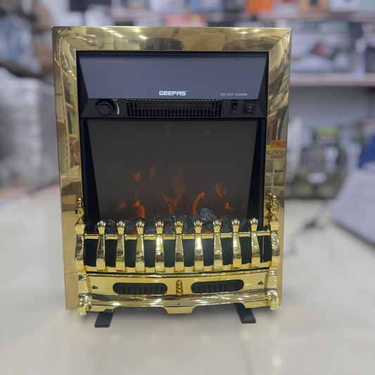 Geepas Coal Flame Effect Electric Heater 28581