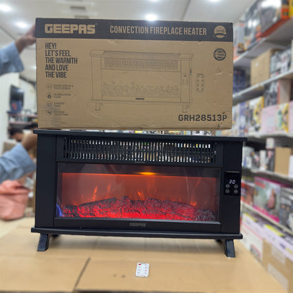 Geepas Convection Fireplace Heater 28513