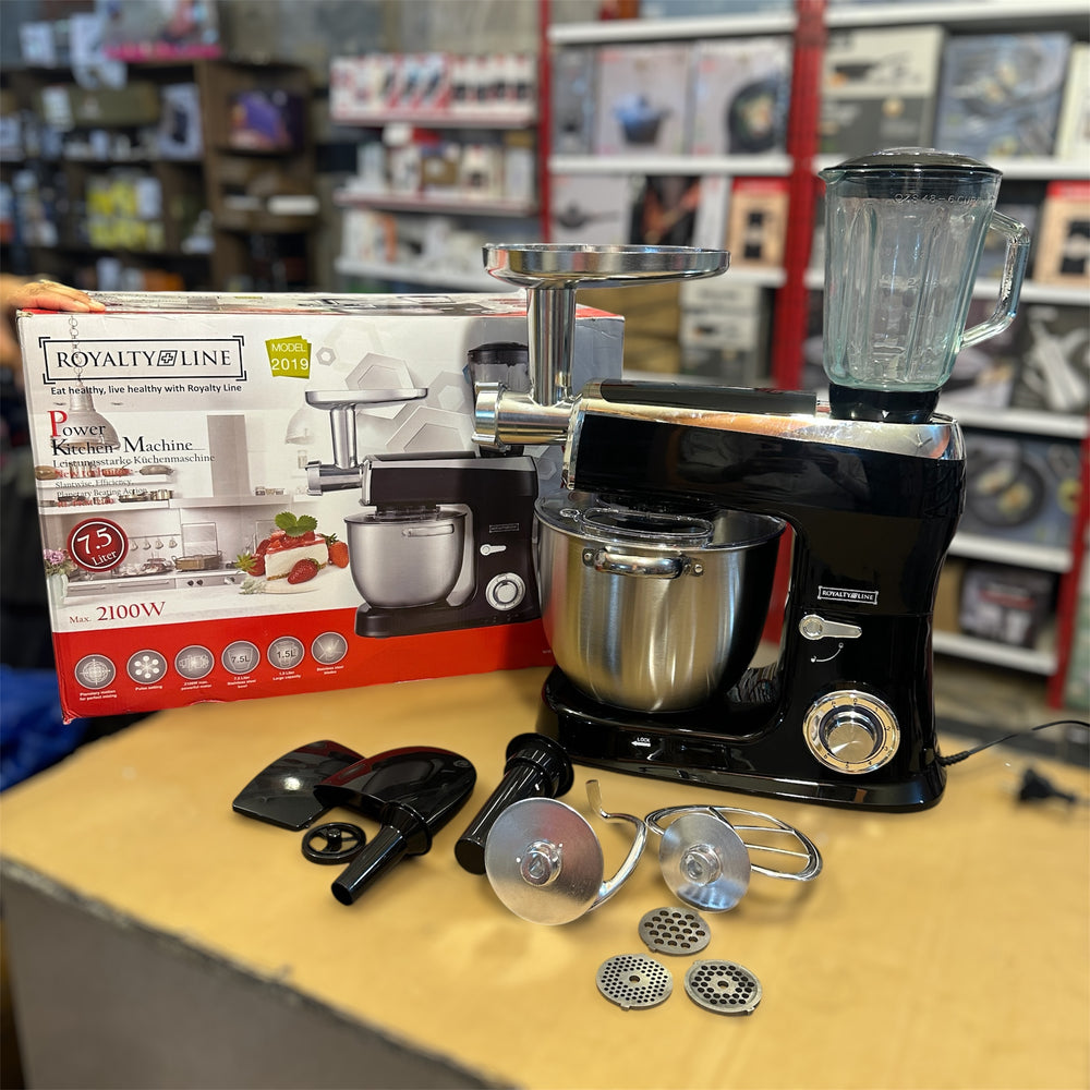 Royalty Line 7.5L 3-in-1 Stand Mixer & Kitchen Machine