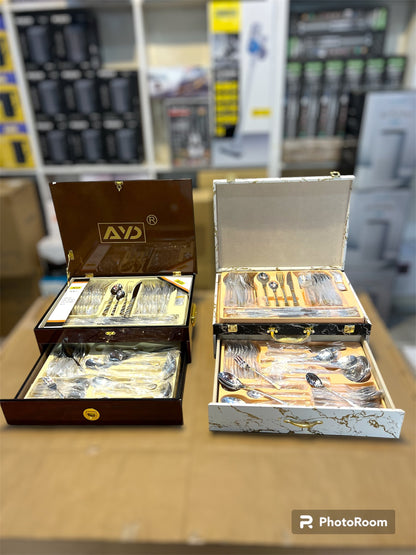 AYD and Tisa 84 PiecesPremium Quality Cutlery Set