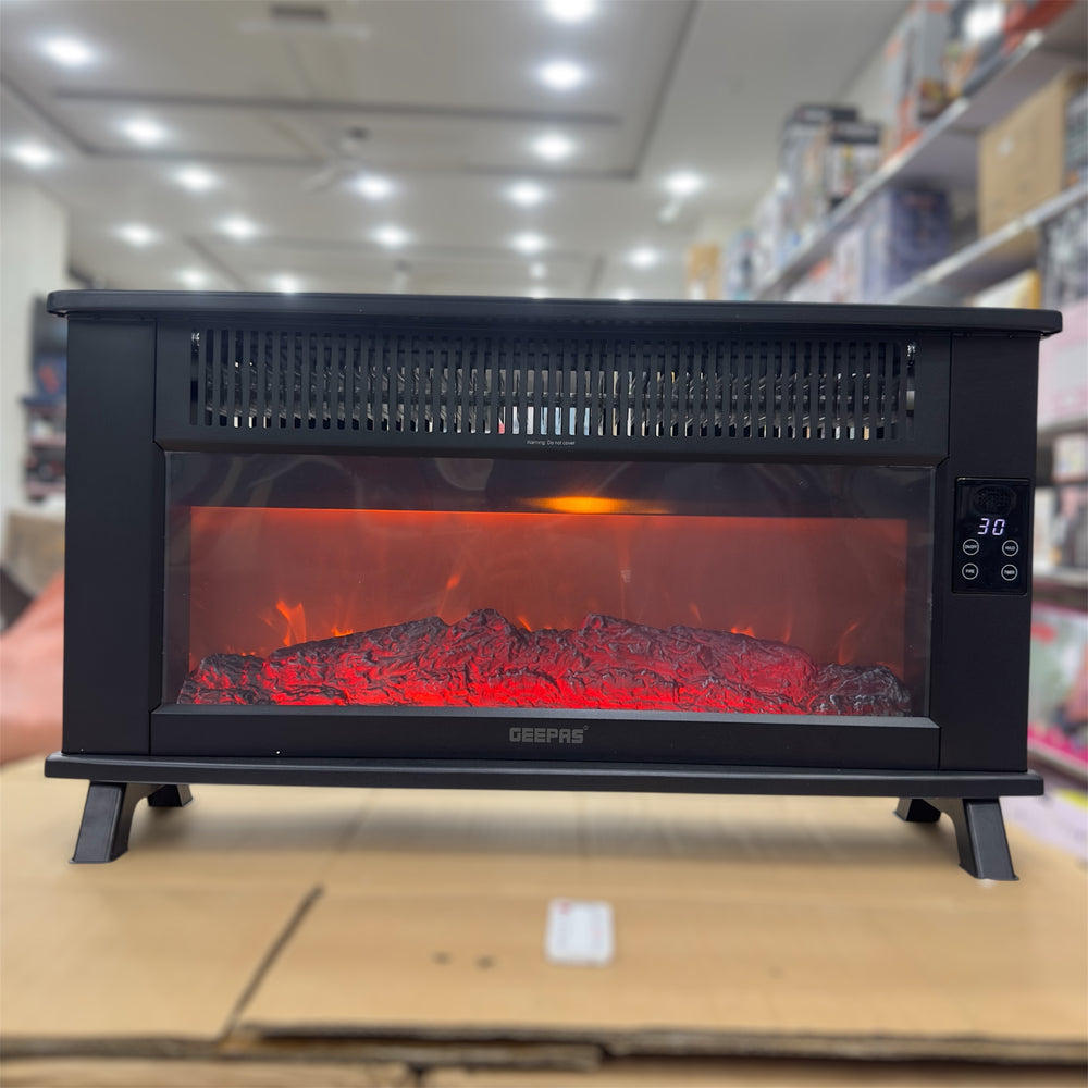 Geepas Convection Fireplace Heater 28513