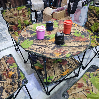 Imported Folding Chair Set with Table