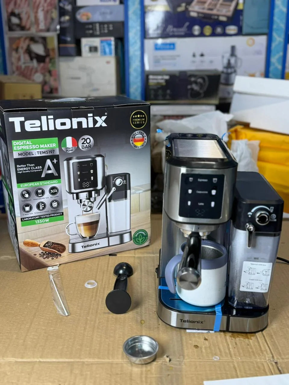 Telionix Digital Espresso Maker TEM5197
