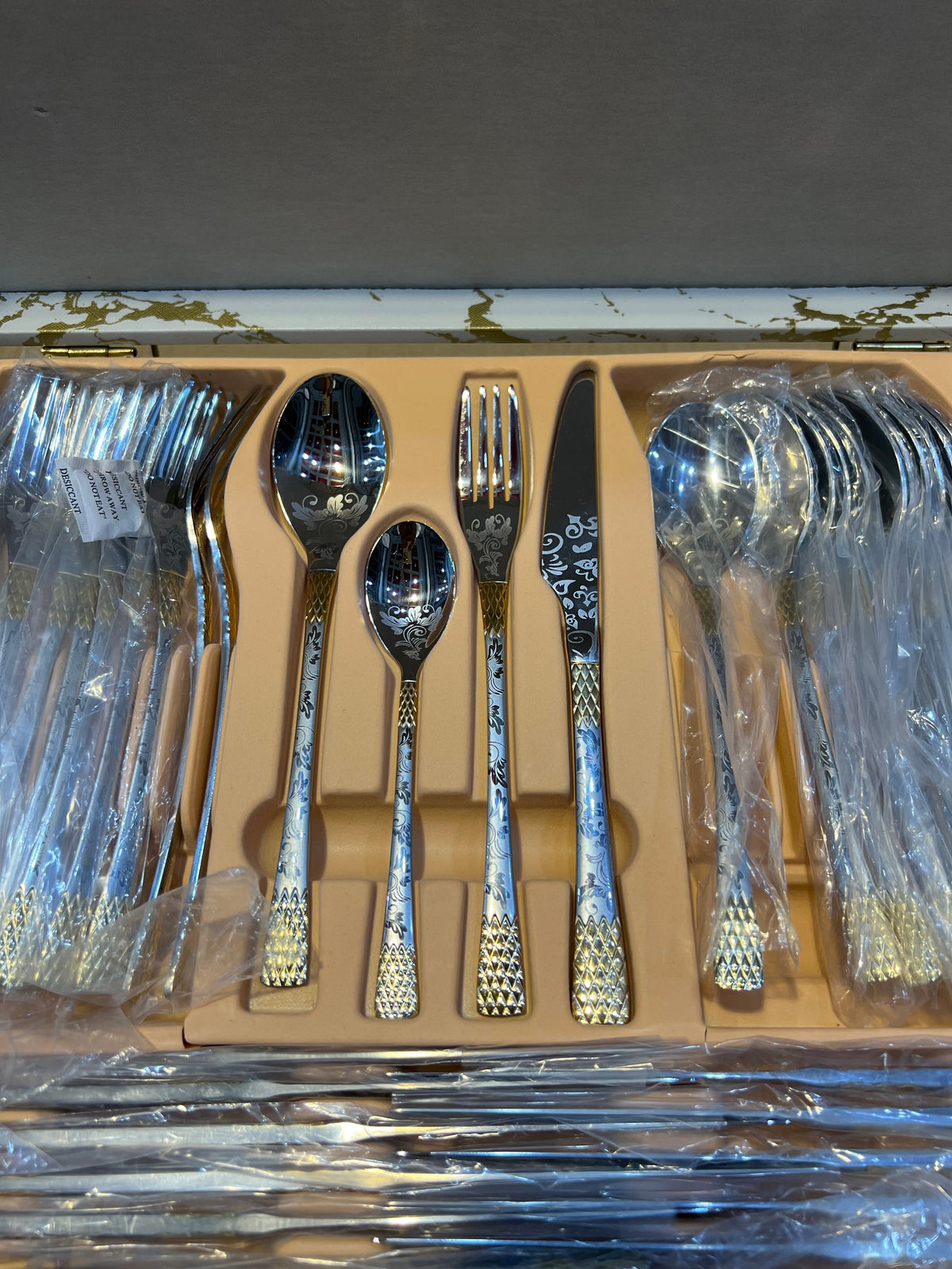 AYD and Tisa 84 PiecesPremium Quality Cutlery Set