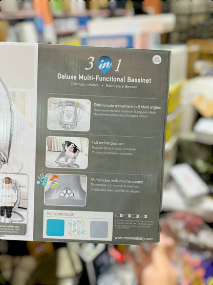 Deluxe Multi-Function 3 in 1 Bassinet