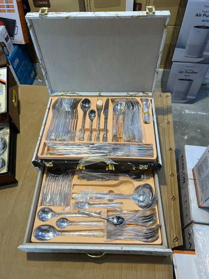 AYD and Tisa 84 PiecesPremium Quality Cutlery Set