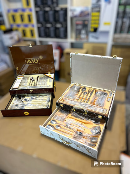 AYD and Tisa 84 PiecesPremium Quality Cutlery Set