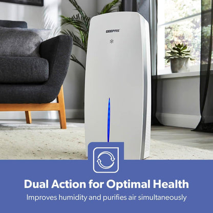 Geepas GAP63073 Digital Air Purifier & Humidifier