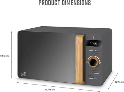 Swan Nordic Digital Microwave 20 Liter Capacity