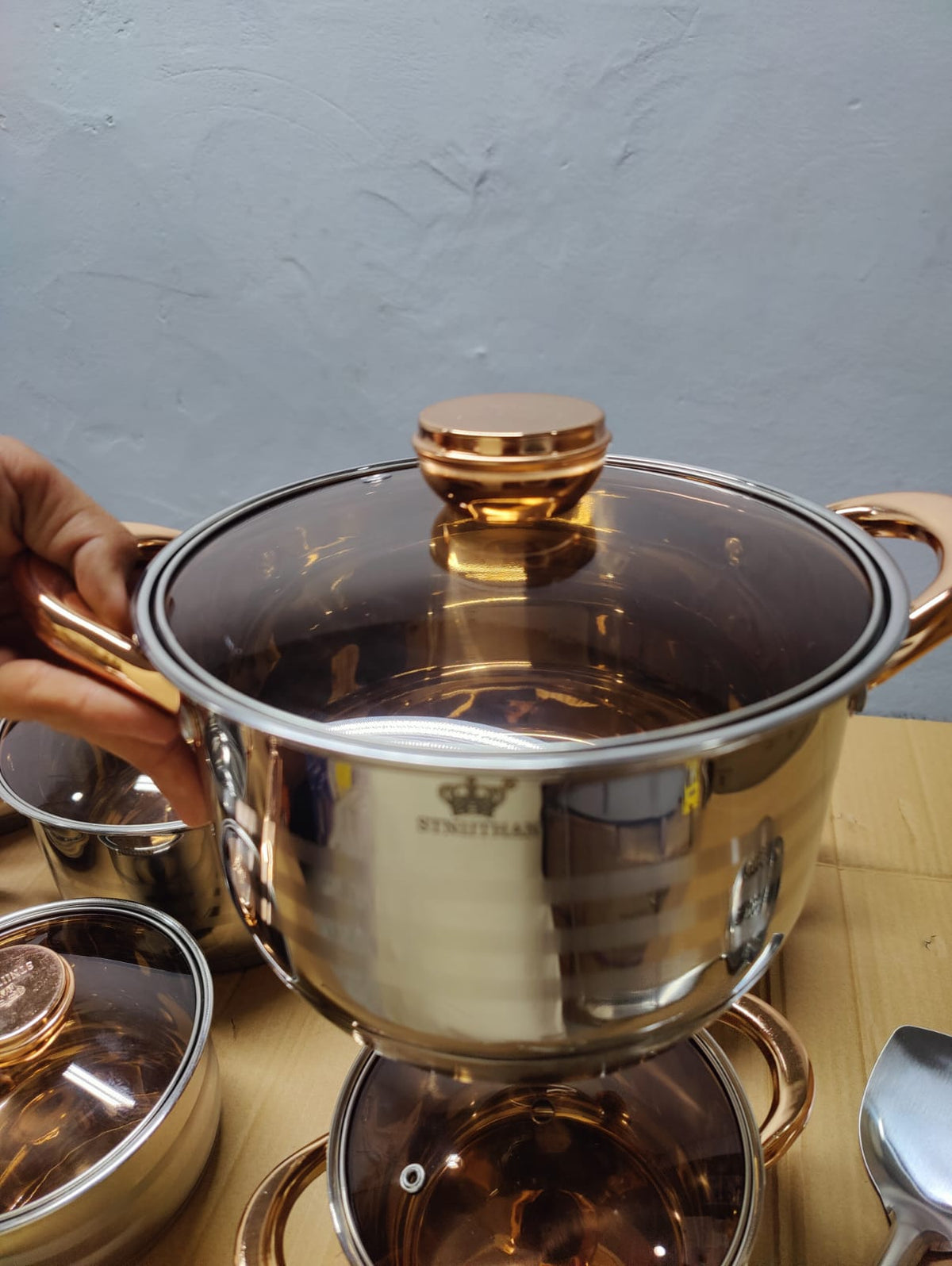 Imported 16 Piece Cookware Set