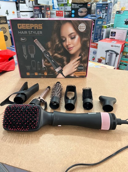 Geepas 8 in 1 hair styler set GH 86070