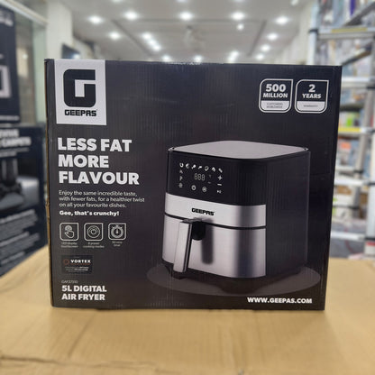 Geepas 5L Digital Air Fryer 37510