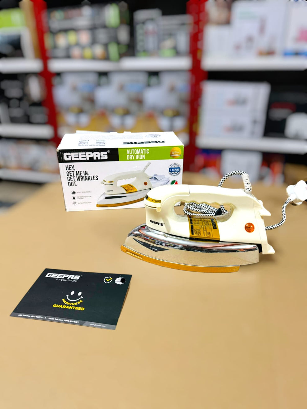 Geepas Heavy Dry Iron-2780