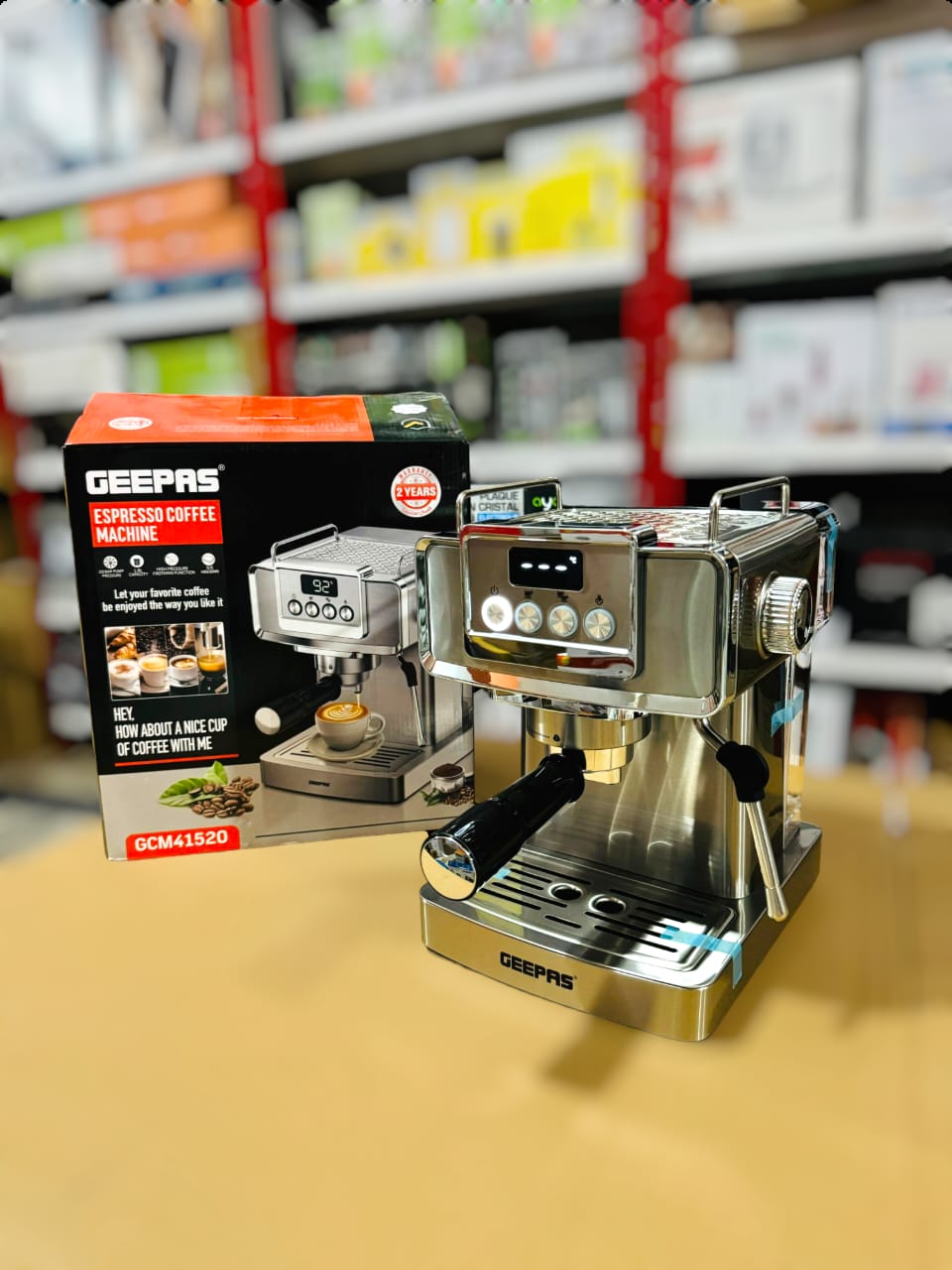 Geepas Espresso Coffee machine