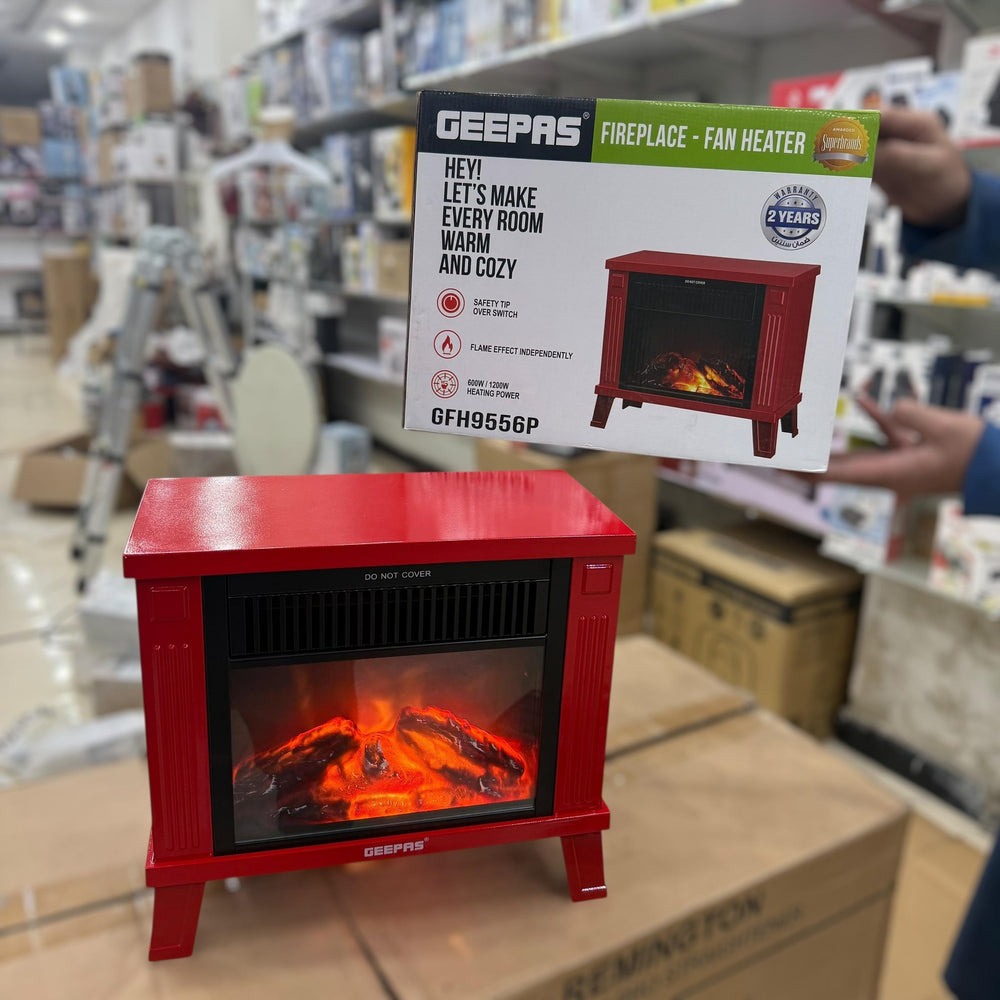 Geepas Fireplace Fan Heater 9556