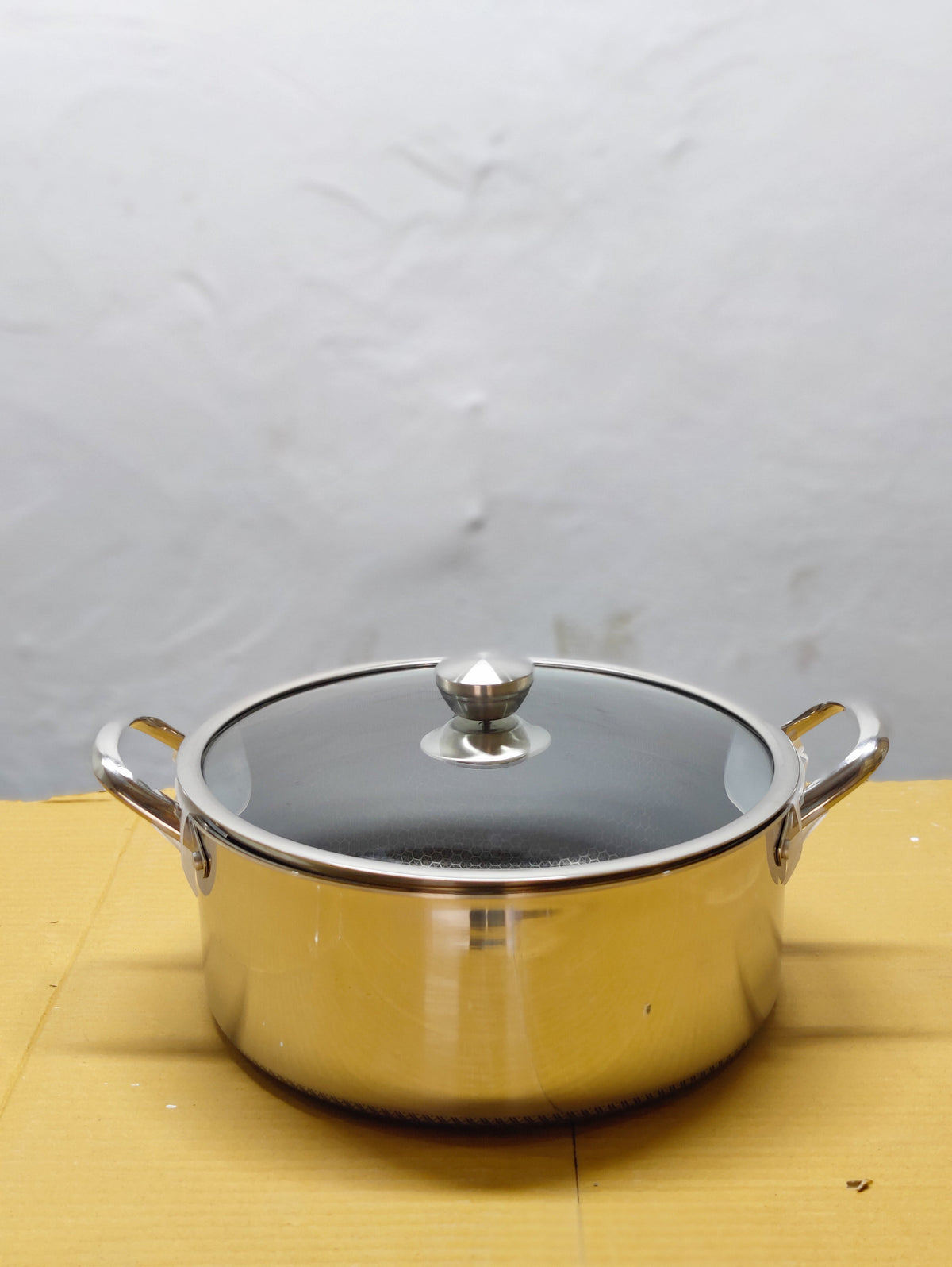 Imported Honey Comb Deep Open Cookware Set