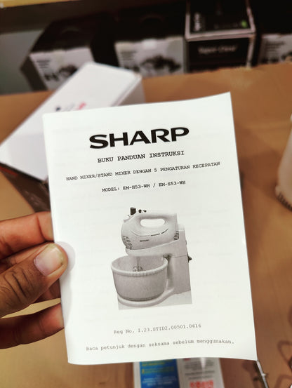 Sharp Hand Mixer EM-H53-WH