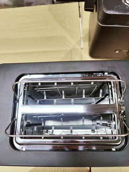 Imported Silver Crest Multifunction 2 Slice Bread Toaster with Warming Rack