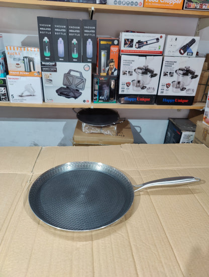 Laser Crafted Nonstick Honeycomb Tawa