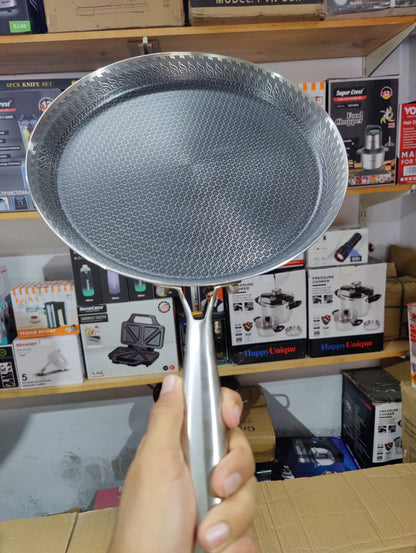 Laser Crafted Nonstick Honeycomb Tawa