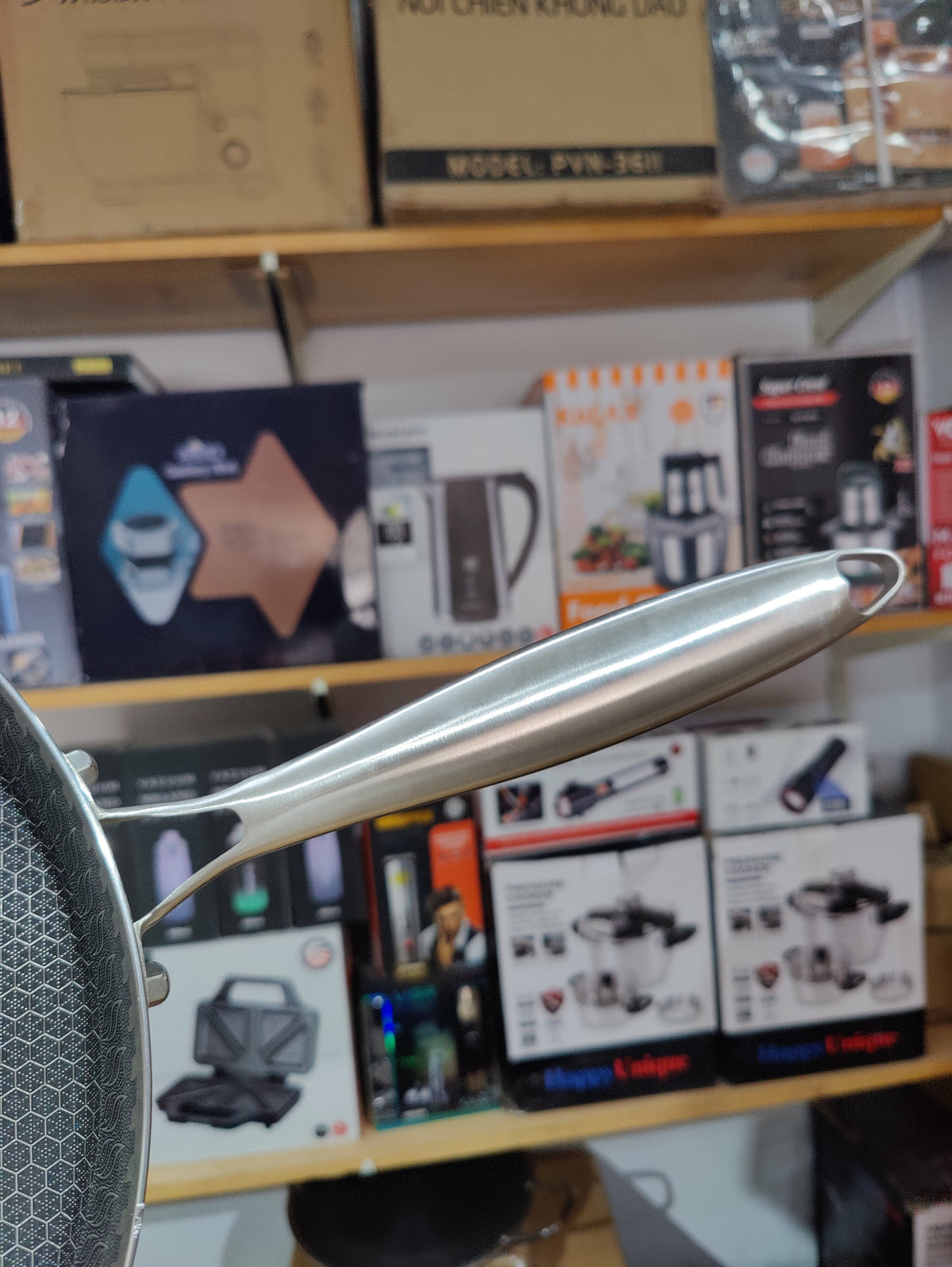 Laser Crafted Nonstick Honeycomb Tawa
