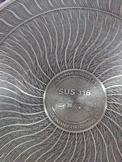 Laser Crafted Nonstick Honeycomb Tawa