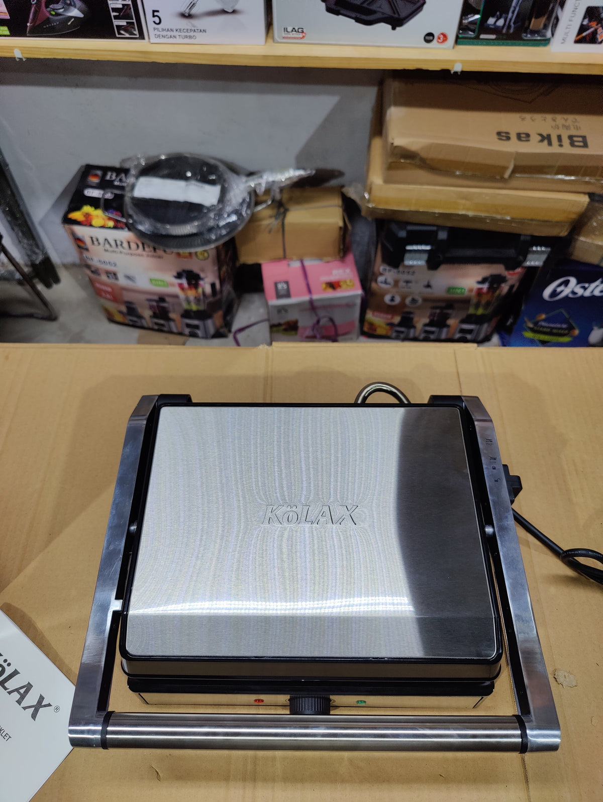 Imported Kolax Large Size Electric Contact Grill