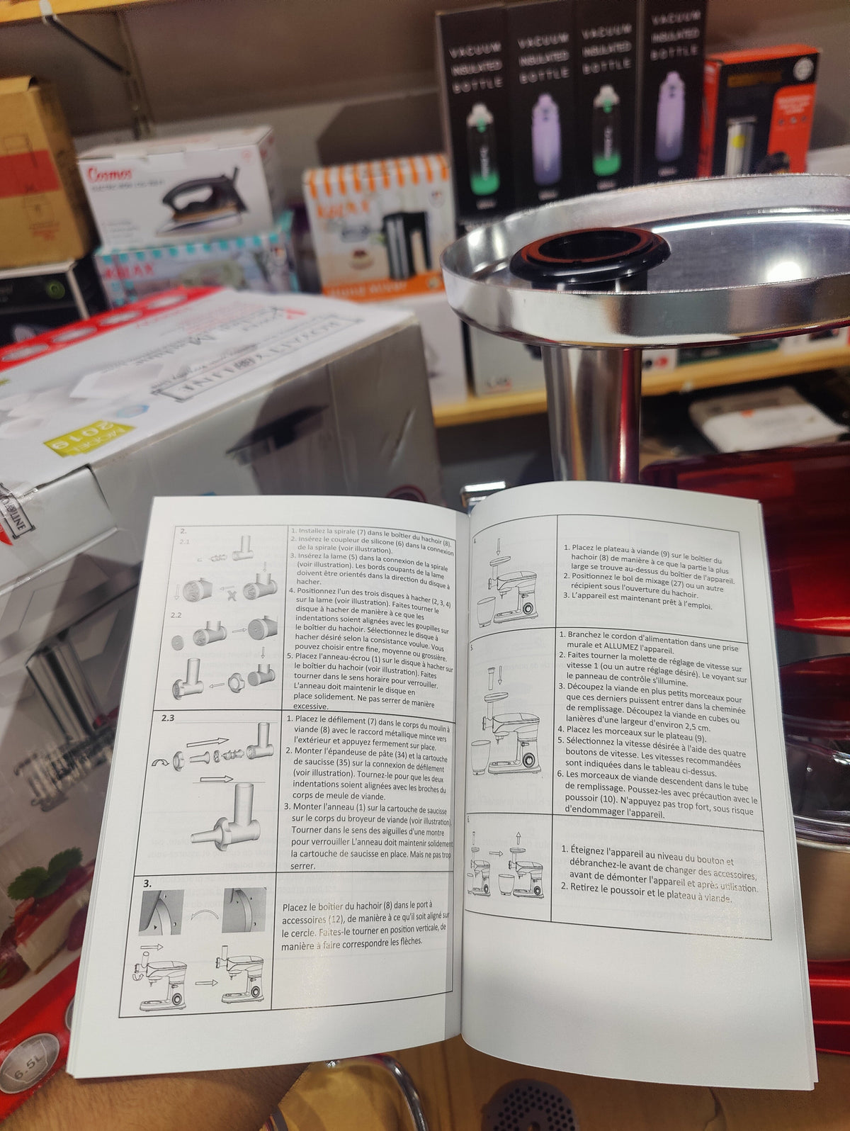 Royalty Line 6.5L 3-in-1 Stand Mixer & Kitchen Machine