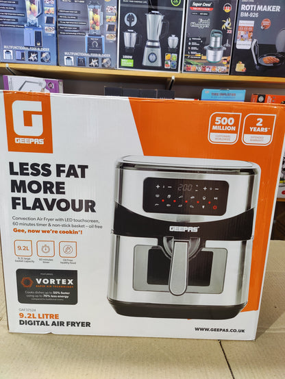 Geepas 9.2L Digital Air Fryer 37524