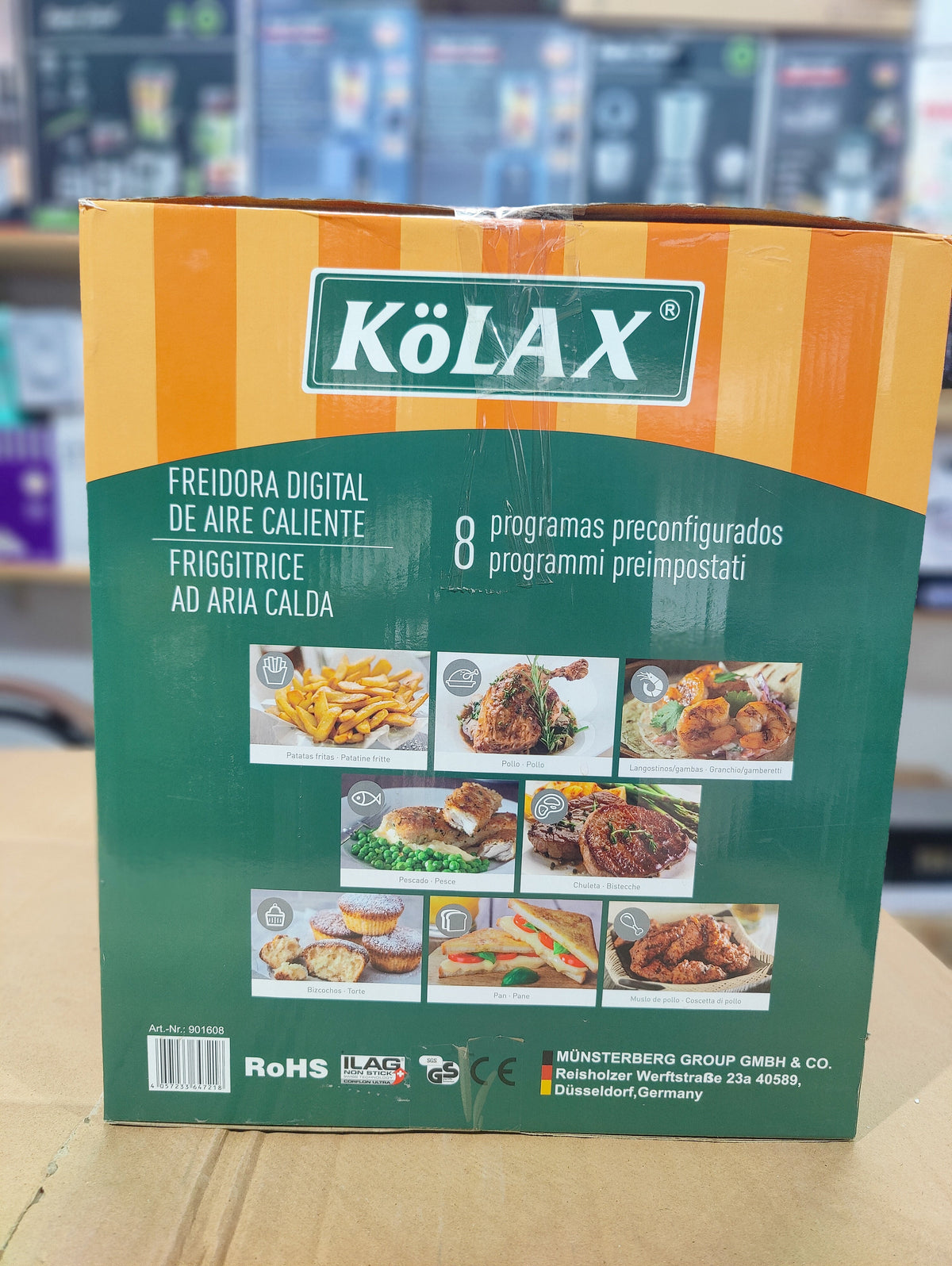 Kolax Digital Air Fryer 6.5L