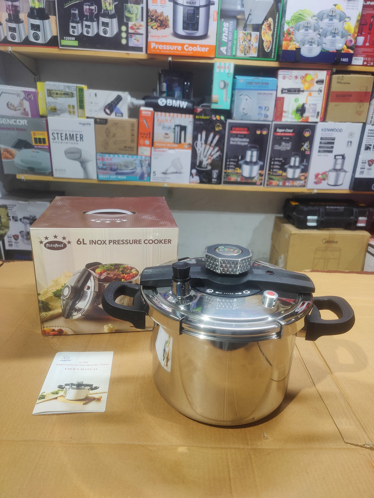 Fata Feat Inox 6L Pressure Cooker