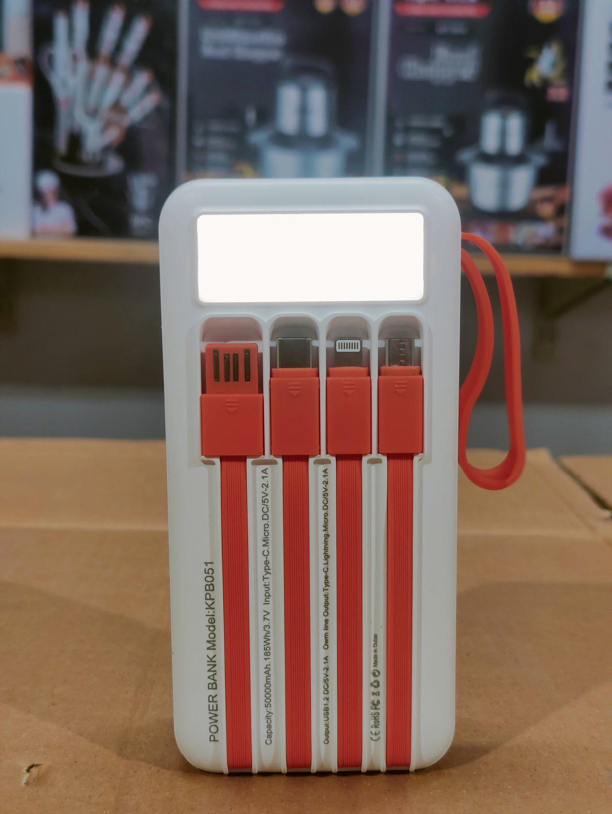 Kamal 50000mAh Solar Power Bank KPB051