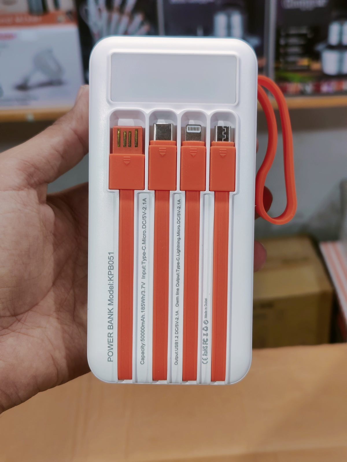 Kamal 50000mAh Solar Power Bank KPB051