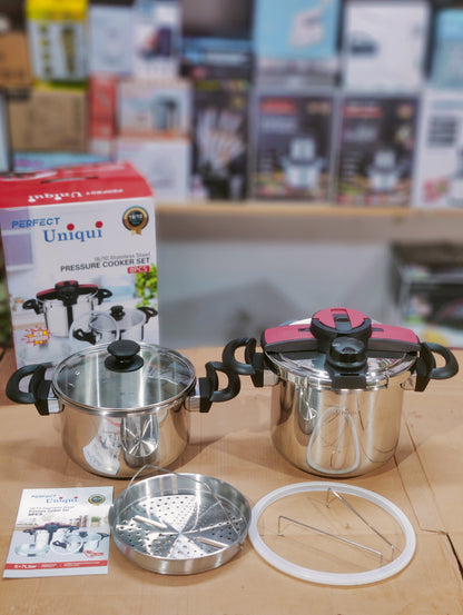 UNIQUI 3 in 1 Pressure cooker 5+7 L
