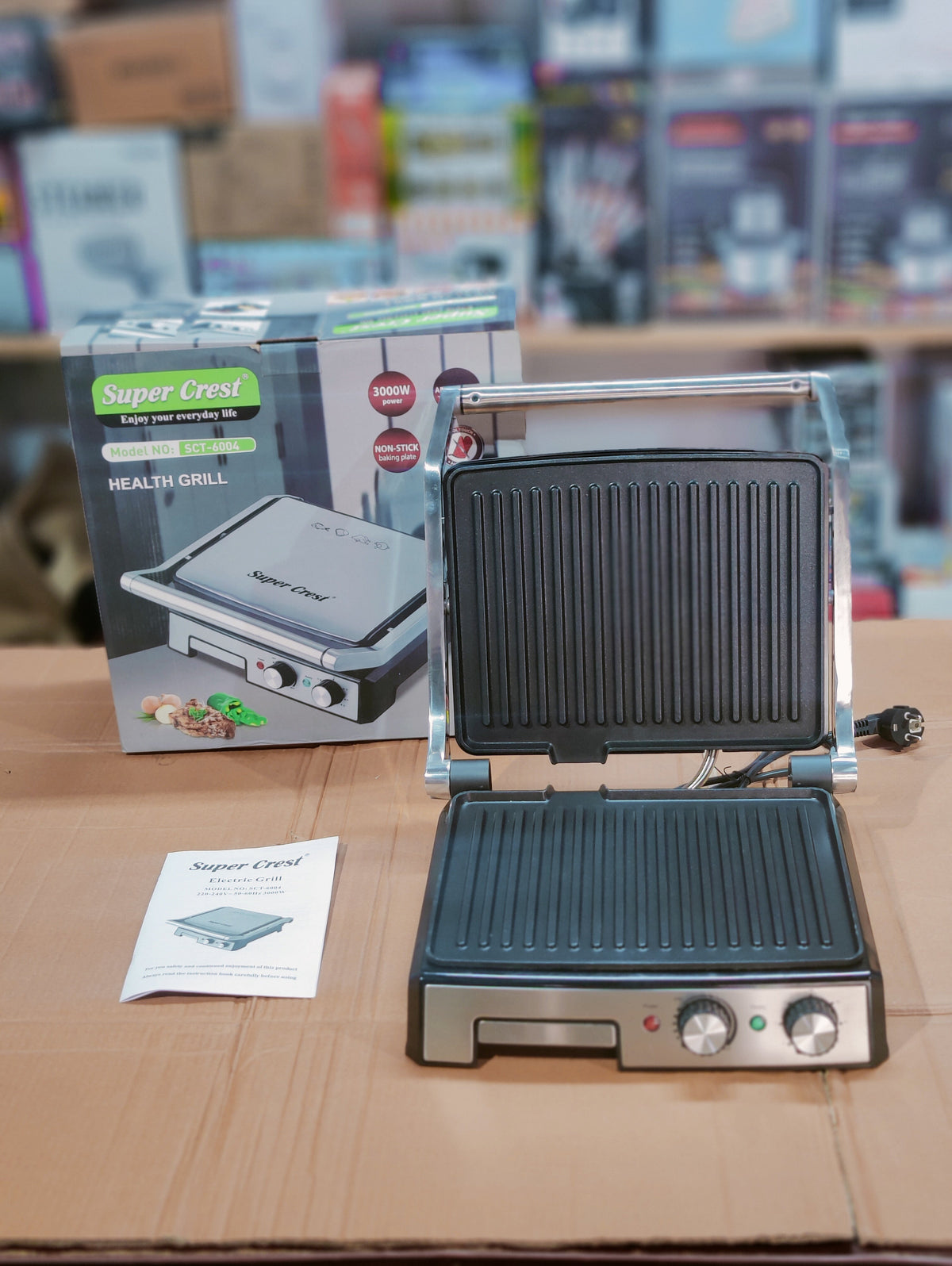 Super Crest Panini & Grill Maker
