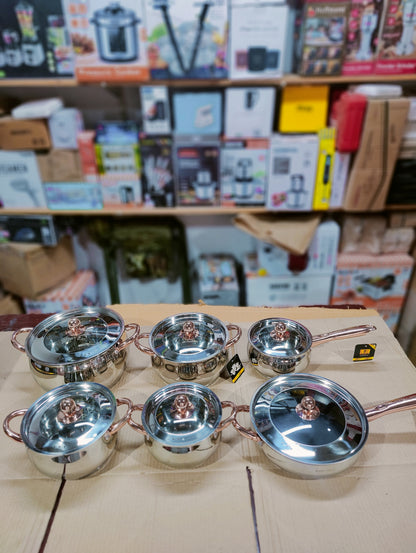 Imported kaisa Villa 12 Piece Cookware Set