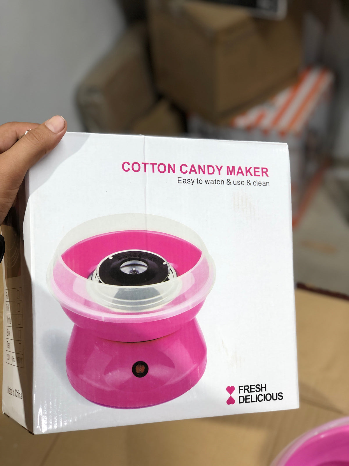 Colorful Coton Candy Maker