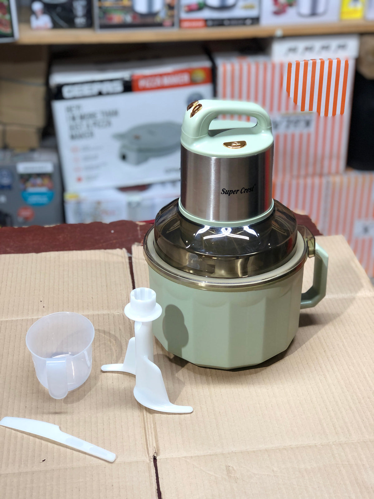 Super Crest 2 in 1 Chopper & Stand Mixer SCT-2038