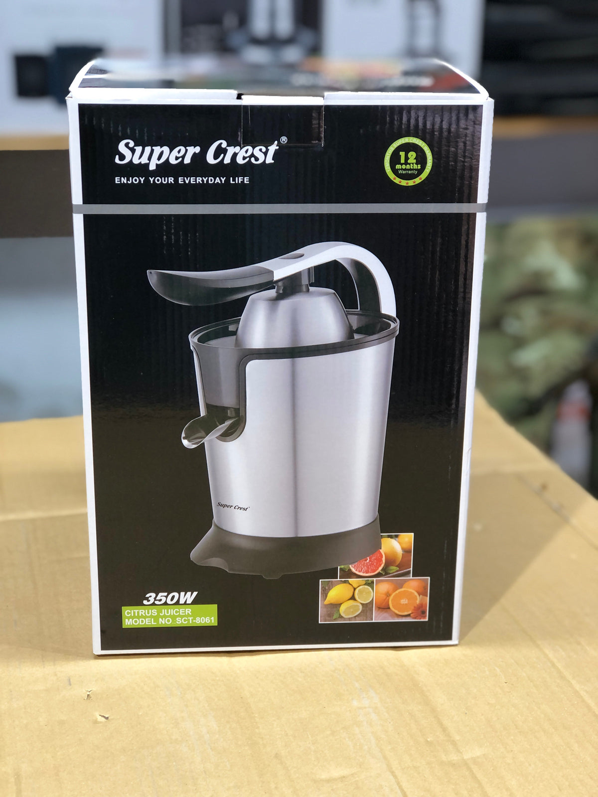 SUPER CREST Citrus Juicer 8061
