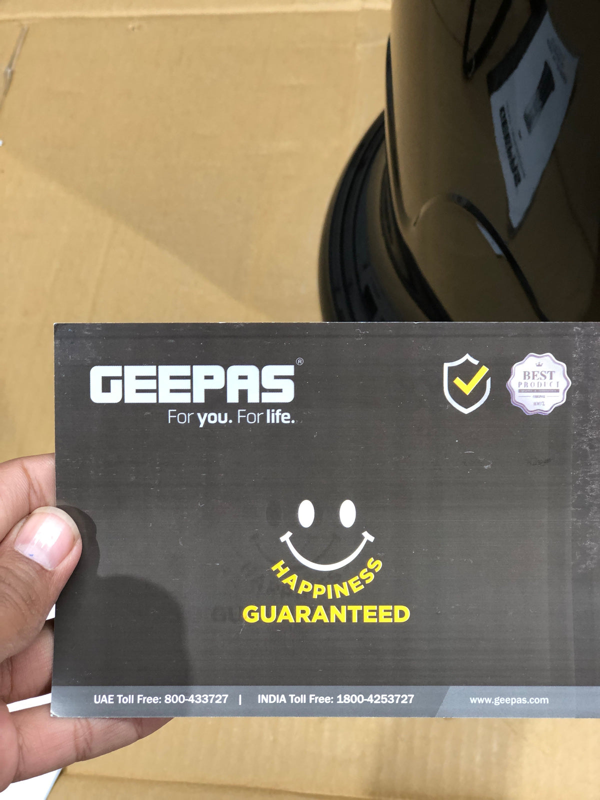 Geepas Luxheat Carbon Fiber Heater 28597