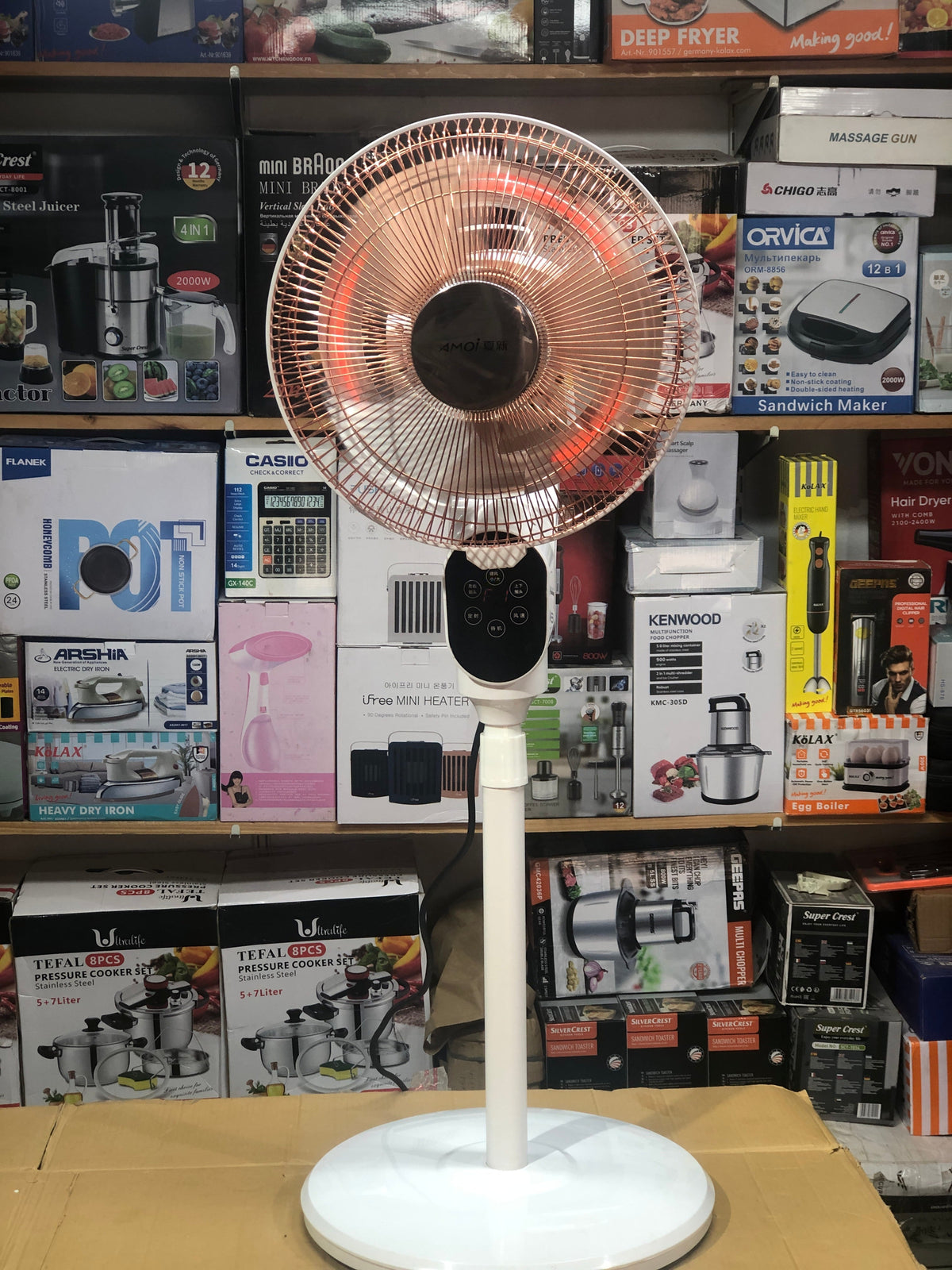 Amoi 2in 1 Fan Heater