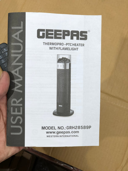 Geepas 3D Scenery Tower Ceramic Heater Grh28589P