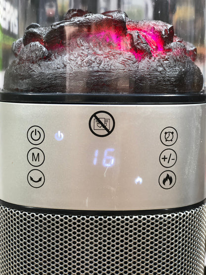 Geepas 3D Scenery Tower Ceramic Heater Grh28589P