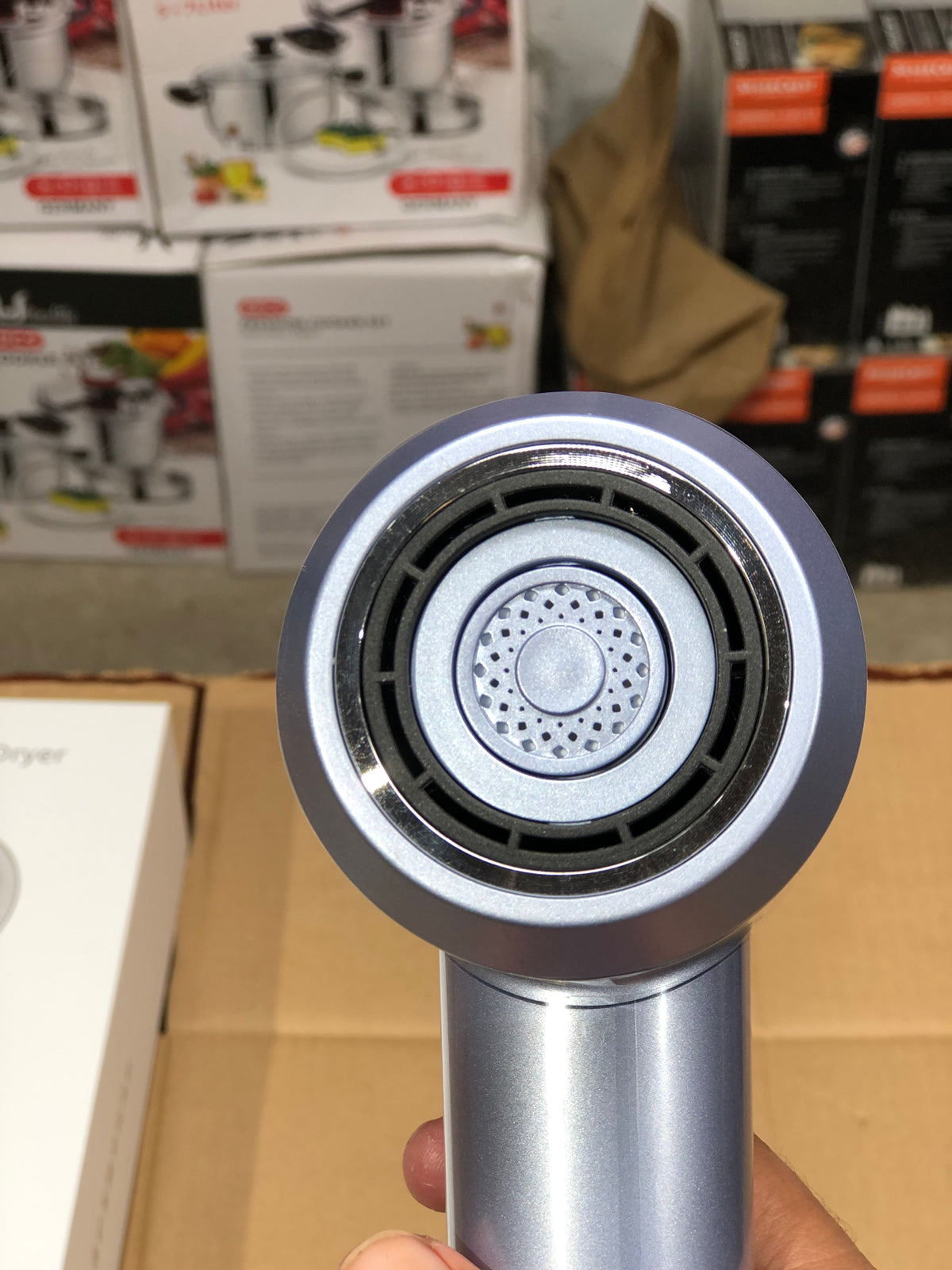 Omuone Leafless Hair Dryer with Digital Display XI-G3