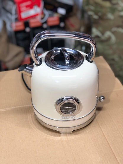 Geepas Retrovive 1.8L Stainless Steel Kettle 38074