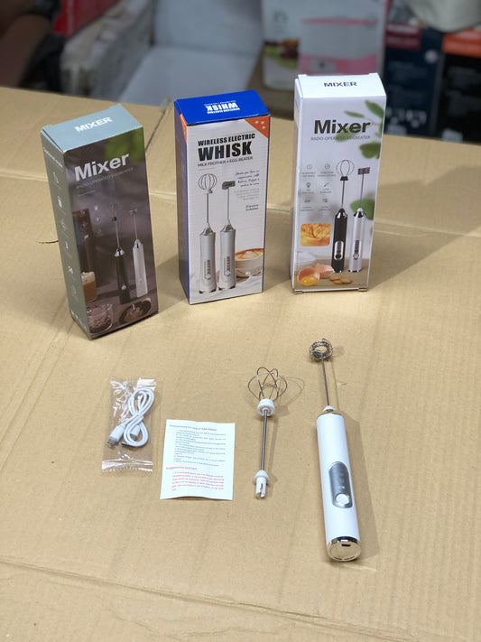 Lot Imported 2in 1 Milk Coffee Frother & Egg Whisker